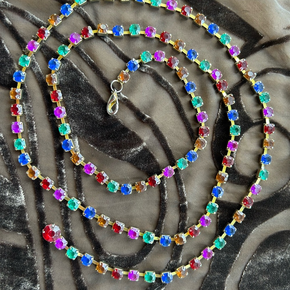 FESTIVAL JEWELED BELLY CHAIN